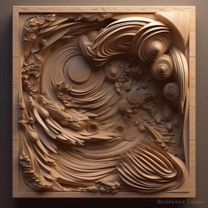 نموذج ثلاثي الأبعاد لآلة CNC 3D Art 